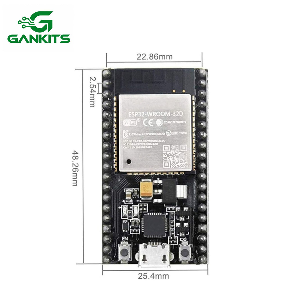 ESP-WROOM-32 ESP32 ESP-32S Development Board 2.4GHz Dual-Mode WiFi