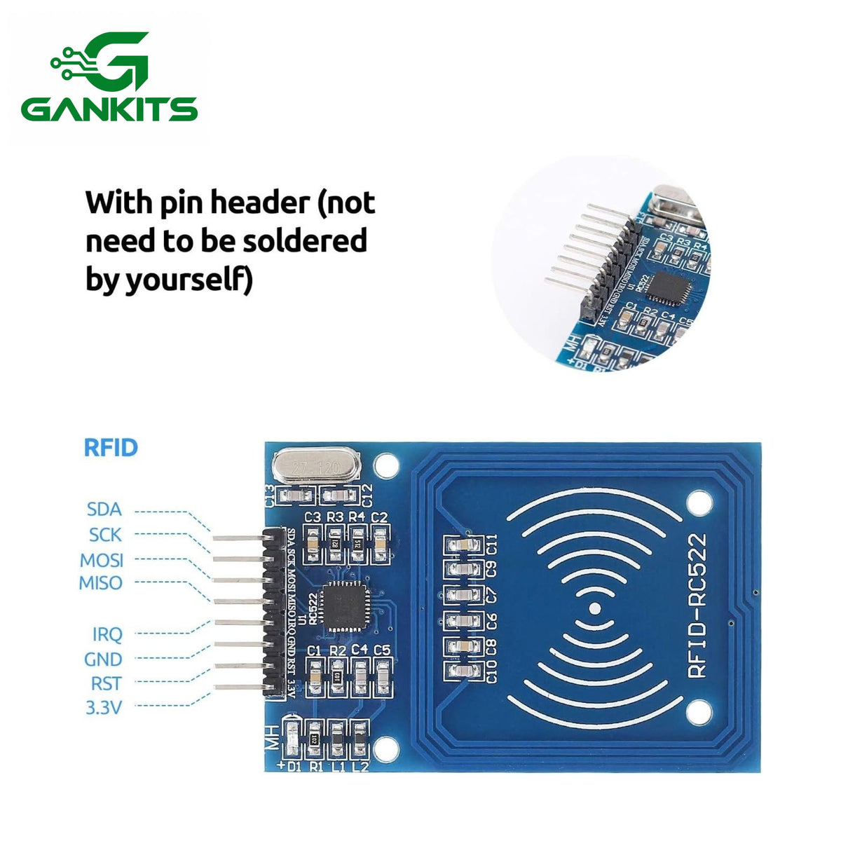RFID Kit Mifare RC522 RFID Reader Module with S50