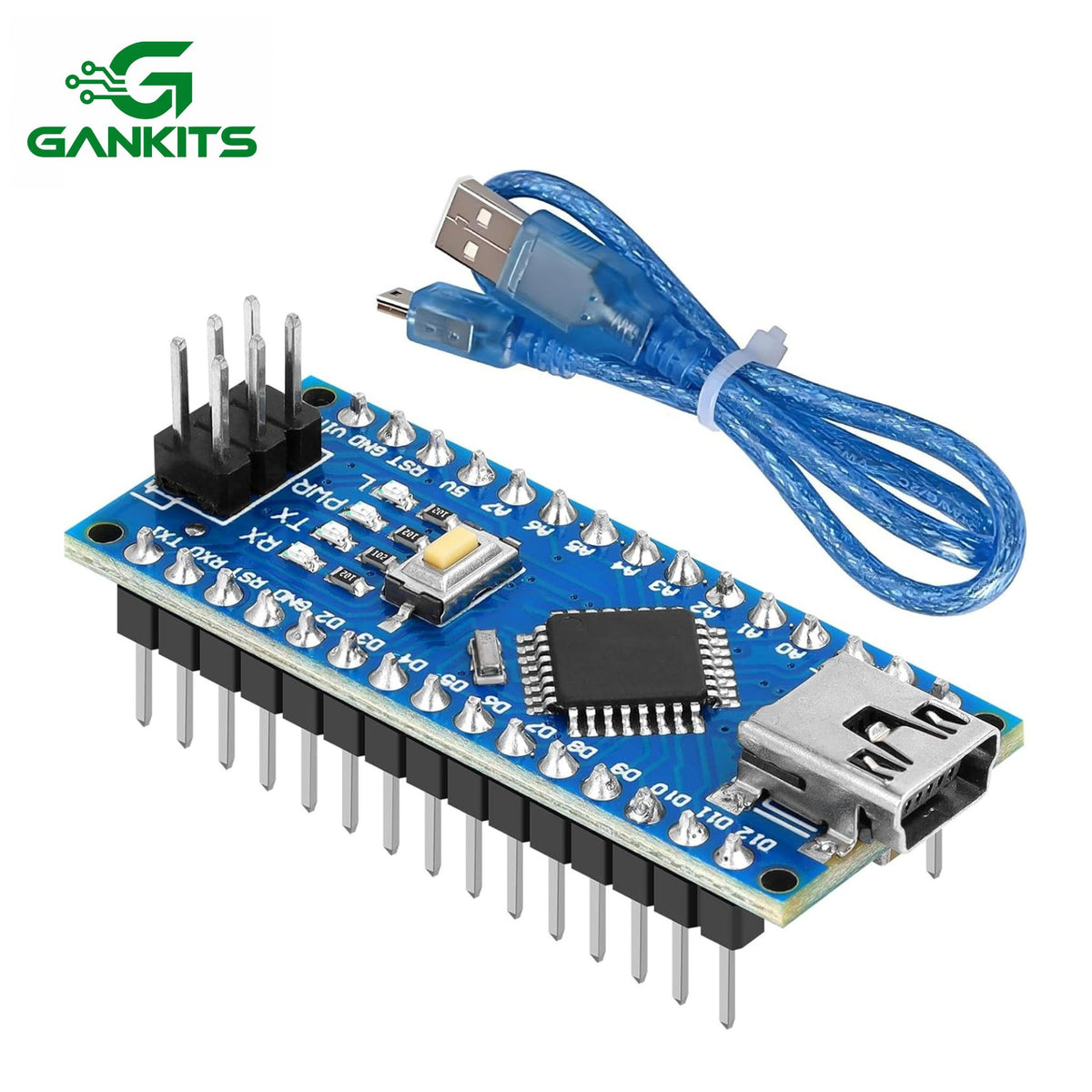 Mini Nano V3.0 ATmega328P Microcontroller Board w/USB Cable For Ar duino